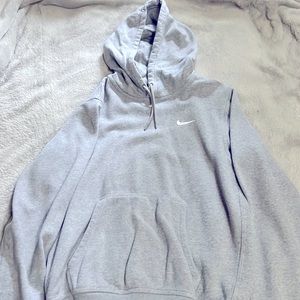 NIKE gray hoodie. Size SMALL. no stains no tears. worn ONCE then out grew it.